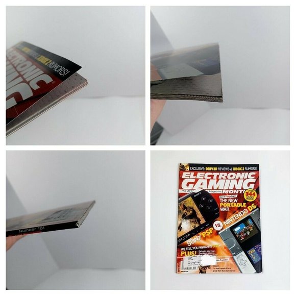 Electronic Gaming Monthly Magazine Portable War PSP Vs DS 181 Aug 04 *MINOR WEAR - Picture 12 of 14
